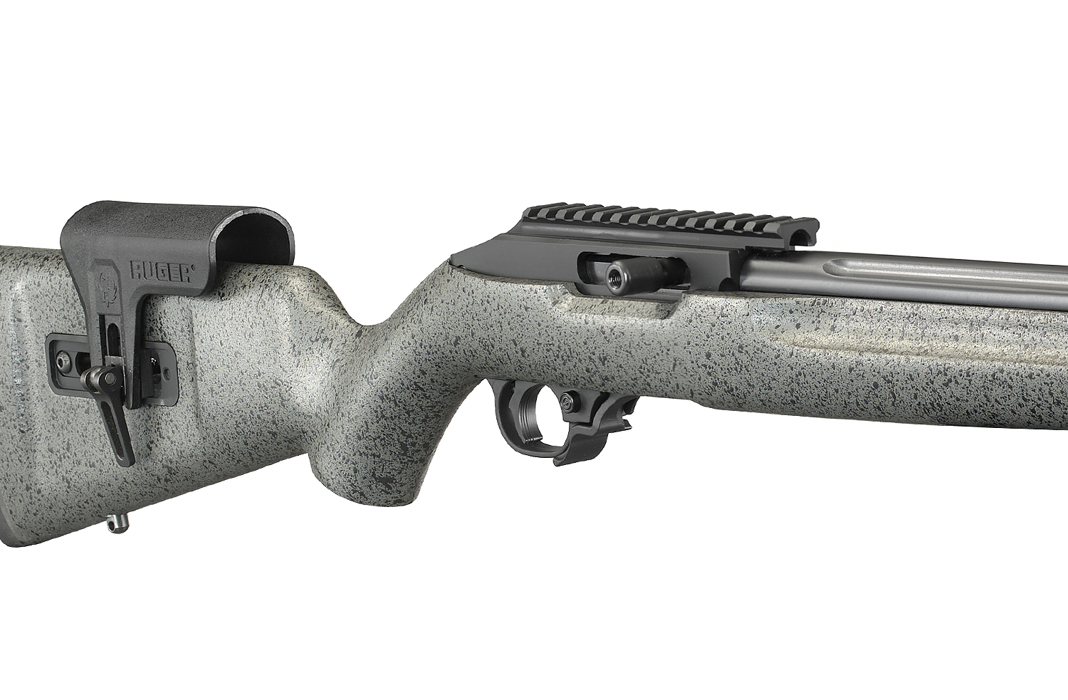 SightsNone - Optics-Ready, 30 MOA Picatinny Rail. https://www.ruger.com/mic...