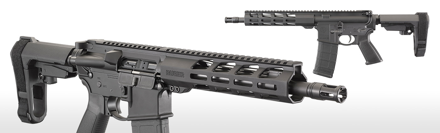 Anyone Notice This Ruger Ar556 Pistol Ar15 Com